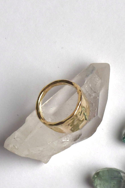 First Light ring - brass