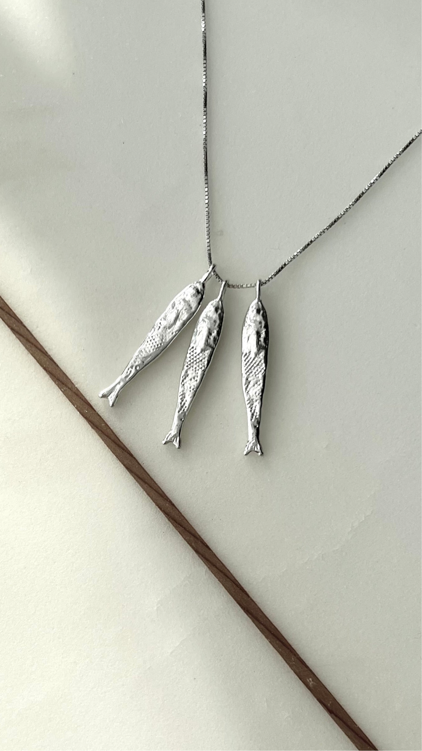 Sterling Silver Fish Necklace