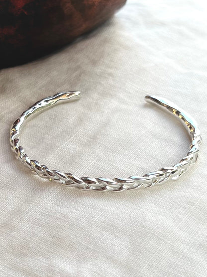 Lima cuff - silver