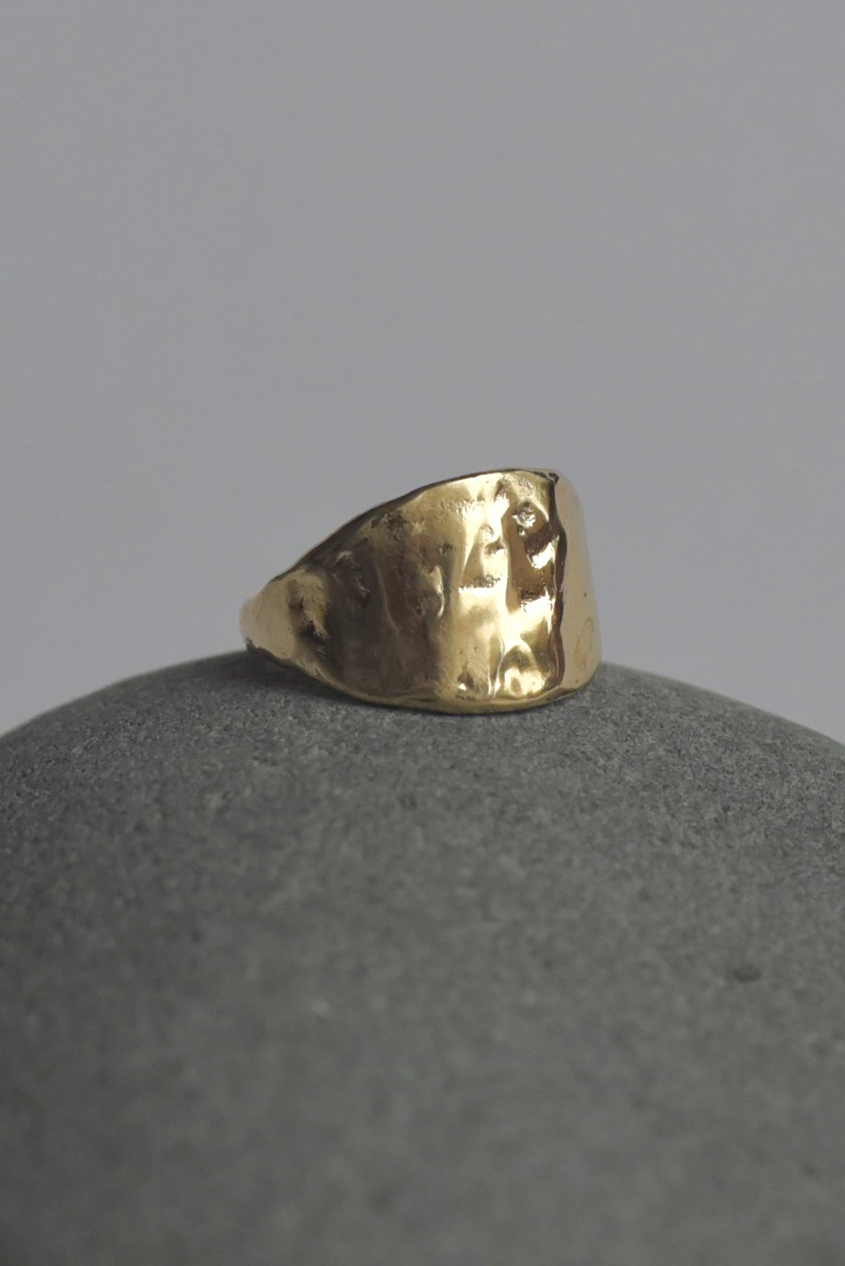 First Light ring - brass