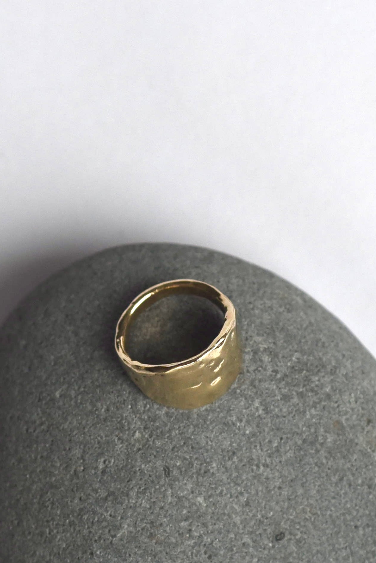 First Light ring - brass